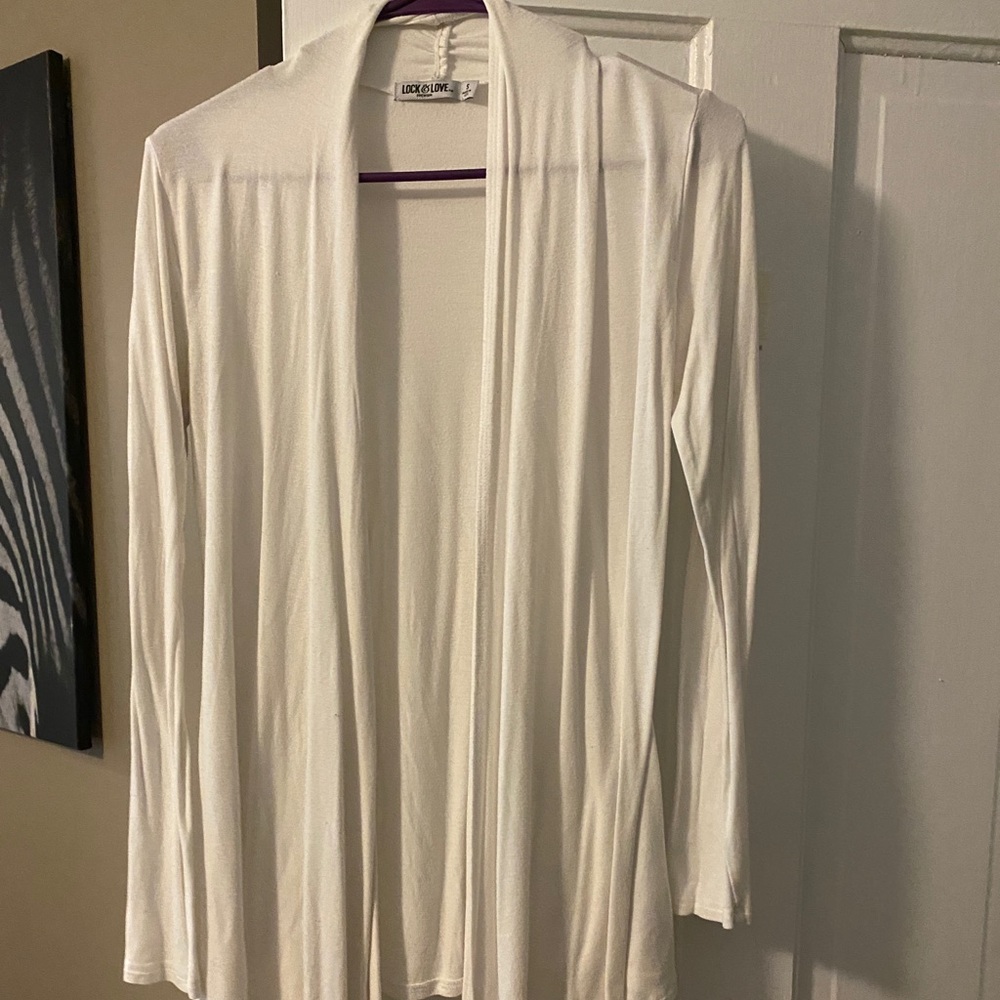 White Cardigan